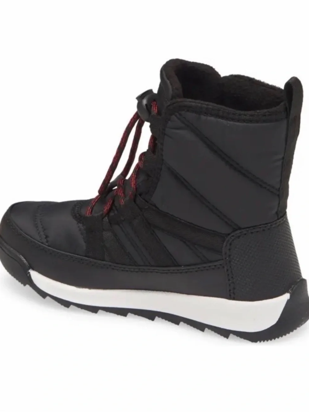 SOREL Whitney II Waterproof Insulated Snow Boots Black Kids 9M NWT